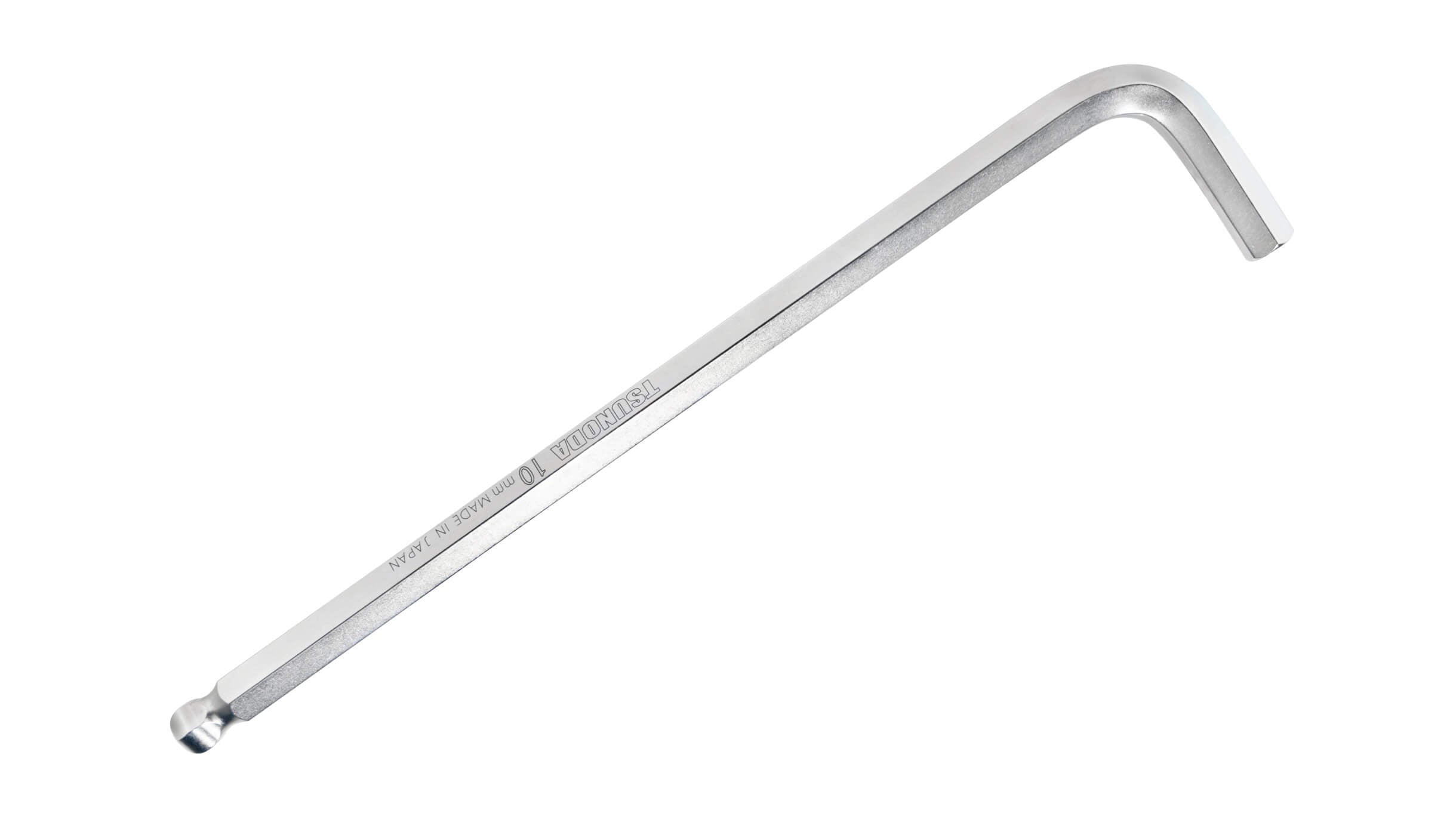 ツノダ ロングタイプボールポイント六角棒レンチ（10.0mm） 【BL-100