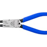 ツノダ スナップリングプライヤー穴用直爪(バネ付) 125mm 【SIS-125P】
