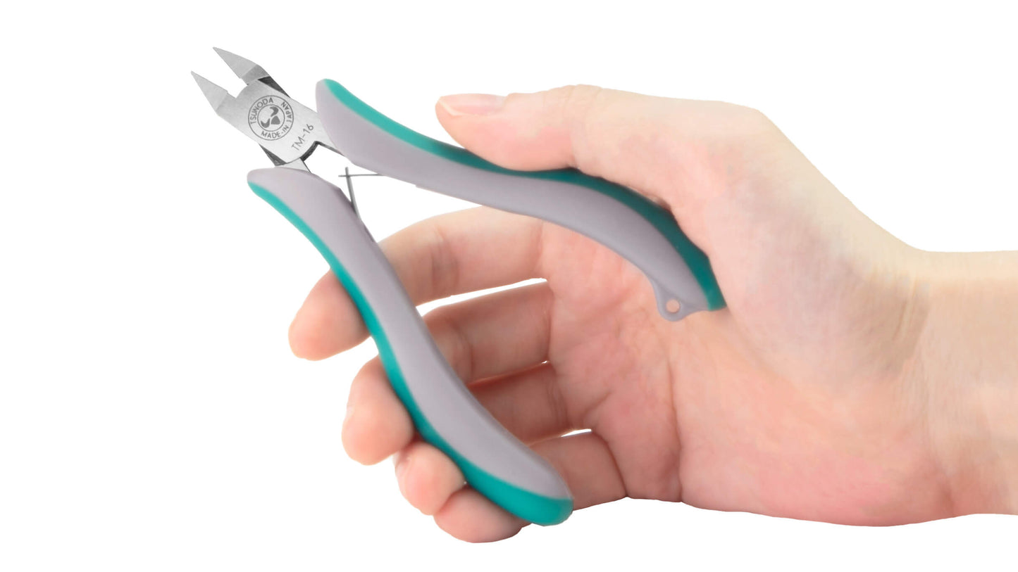 ツノダ 薄刃ニッパー先細タイプ 120mm 【TM-16】