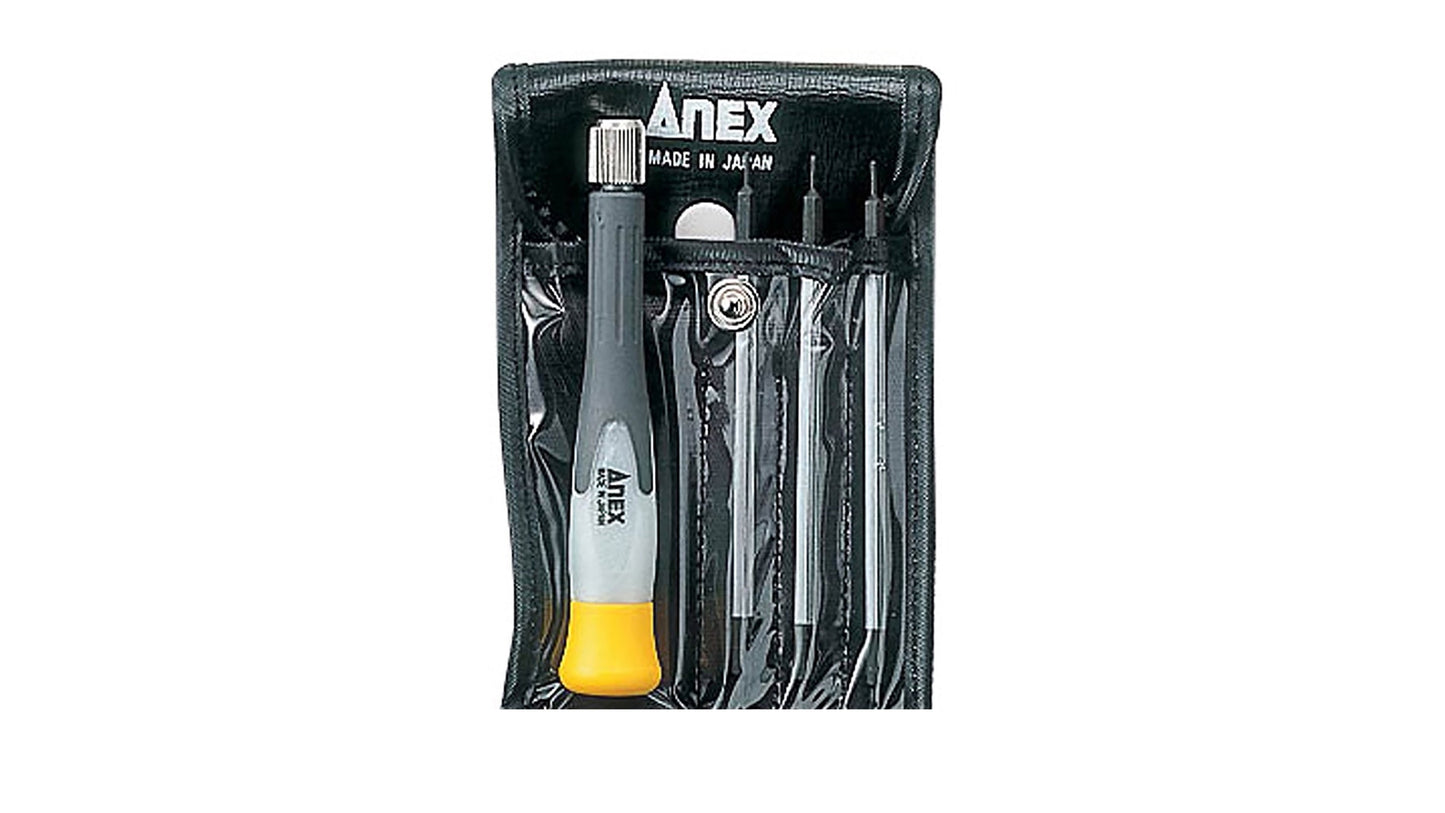 ANEX スーパーフィット精密ヘクスローブドライバーセット 【ANEX_3602】