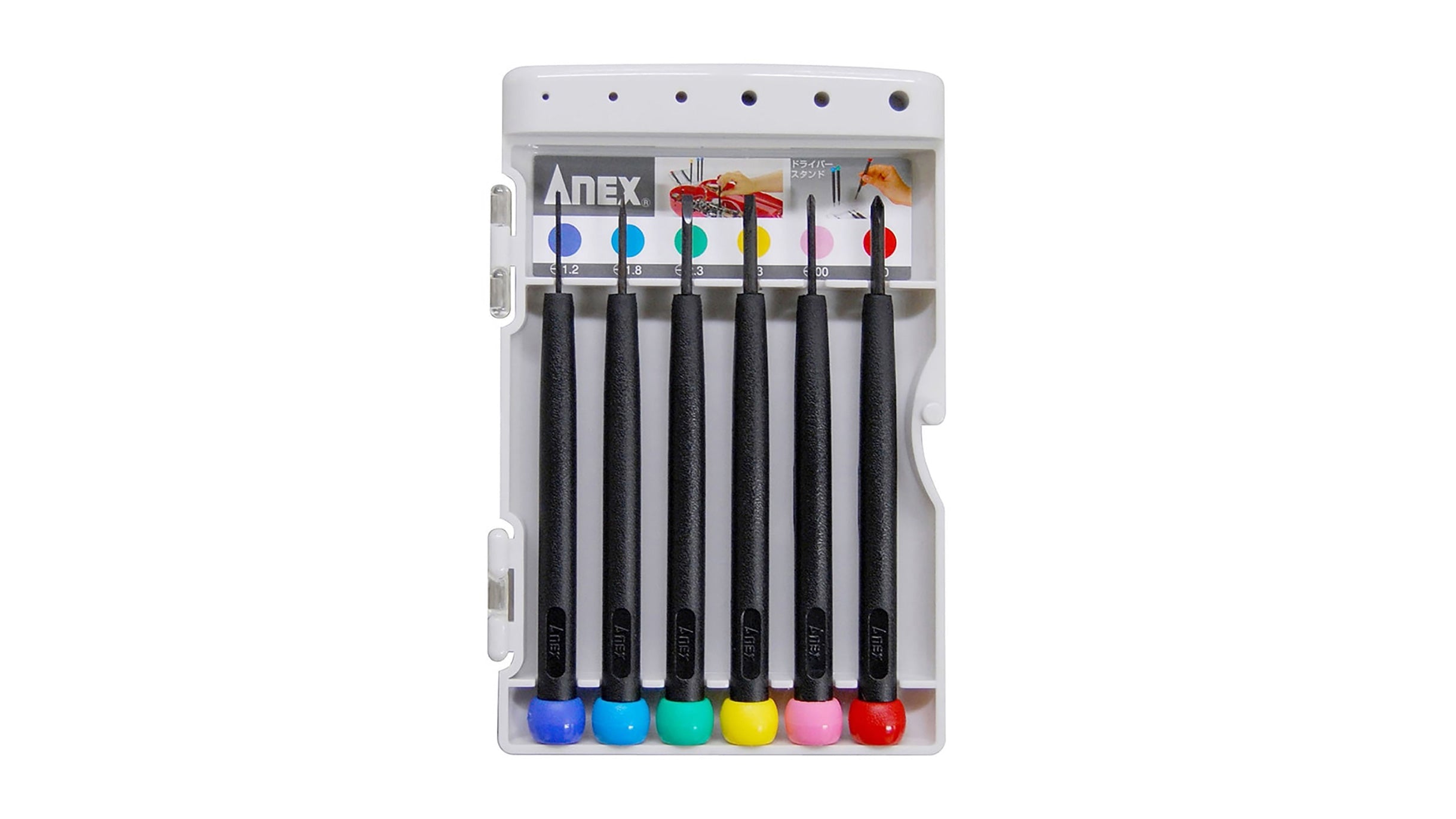 ANEX 精密ドライバーセット -＋6本組 【ANEX_900】 – ツノチョク