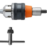 ANEX ビット交換式 ドリルチャック Φ1.5~10mm 【ANEX_AKL-250E】 - thumb 1