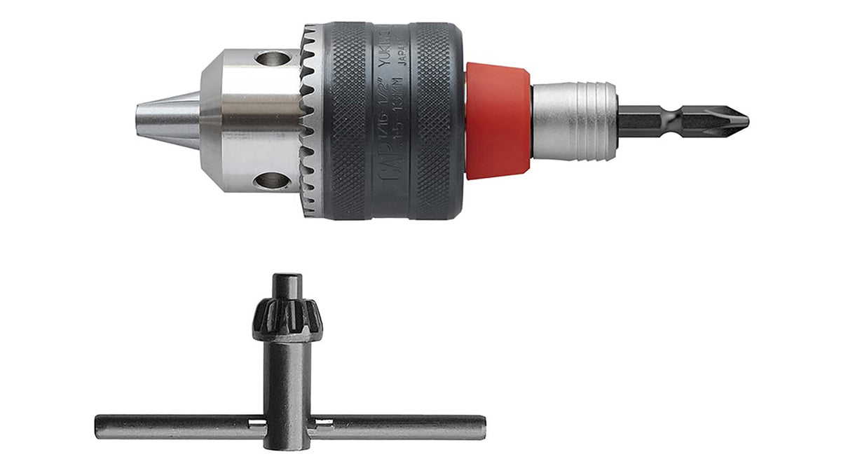 AAAセット ANEX ビット交換式 ドリルチャック Φ1.5~13mm 【ANEX_AKL-280E