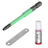 ANEX なめたネジはずしビット 段付タイプ 1本組 全長90mm M6~8ネジ対応 【ANEX_ANHD-390】 - thumb 1