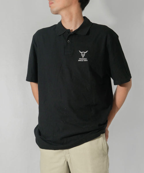 ツノダ ポロシャツ Black_4