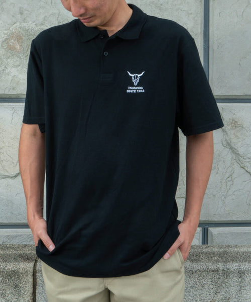 ツノダ ポロシャツ Black_7