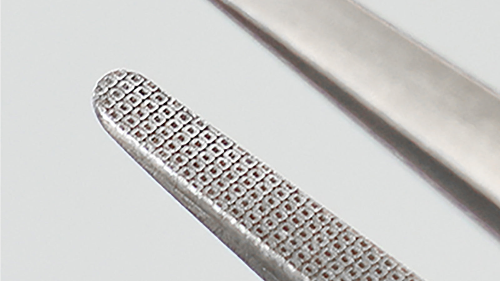 ANEX ラバーグリップ付 ステンレスピンセット【はじピン】先丸型120mm