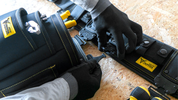 ツノダ LOCX 着脱式腰袋 2段 バックル付【LX-PO2B】_6