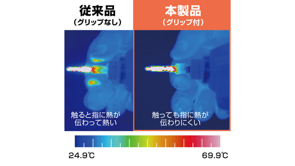 ANEX グリップ付下穴錐ショート 3本組　4.0mm【ANEX_AGKS3-040】_5