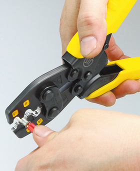 ツノダ 圧着工具　リングスリーブ用（JIS）小（1.6×2）/小/中/大 【TP-R】