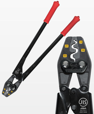 ツノダ 圧着工具　裸圧着端子・裸圧着スリーブ（JIS）14/22/38/60mm2 【TP-60】