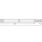 ANEX 六角レンチカラービット　1本組　H8×150 【ANEX_ACHX-8015】 - thumb 2
