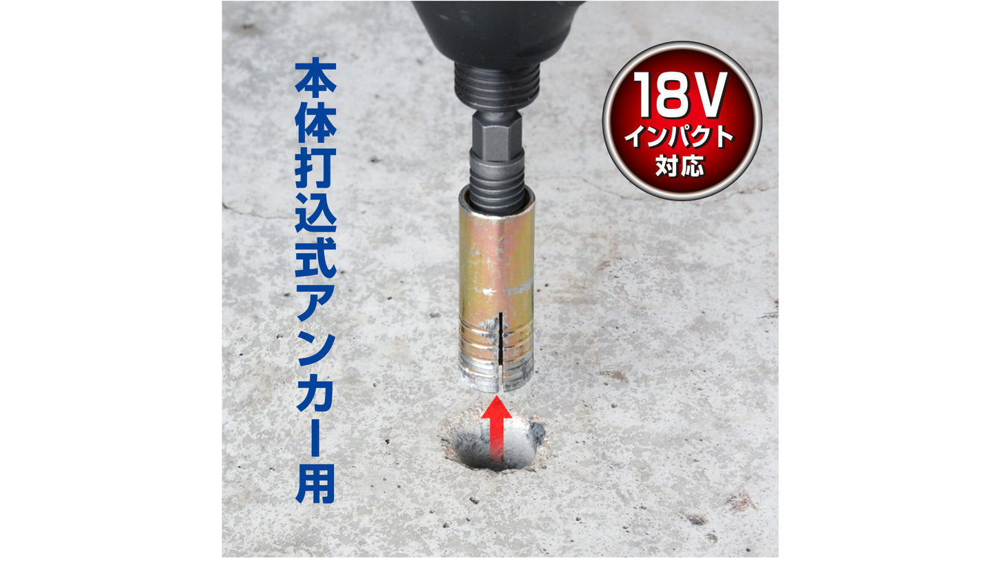 ANEX アンカー抜きビット　W1/2”（12.7ｍｍ）×50アンカー用 【ANEX_AEB-450】