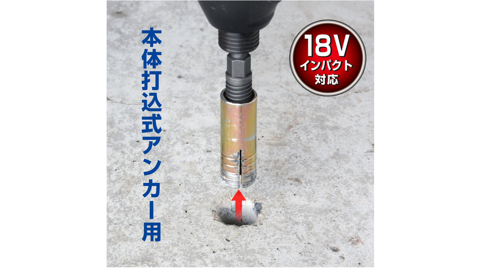 ANEX アンカー抜きビット　W1/2”（12.7ｍｍ）×50アンカー用 【ANEX_AEB-450】