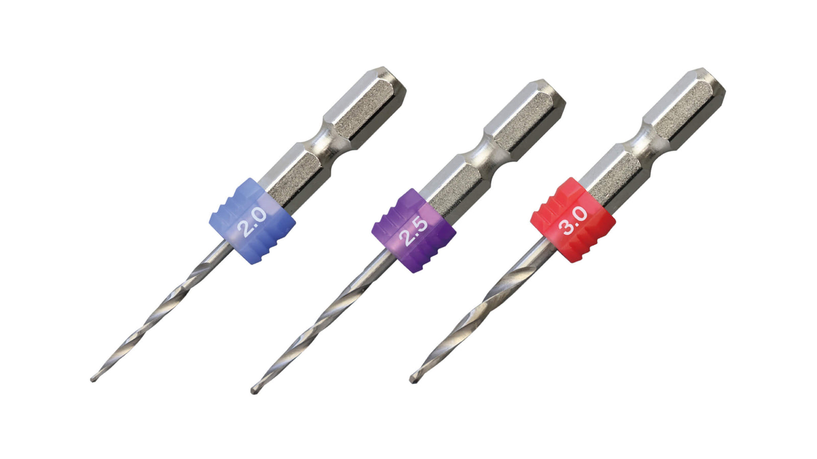ANEX グリップ付下穴錐ショート 3本組　2.0mm2.5mm3.0mm【ANEX_AGKS3-2253】