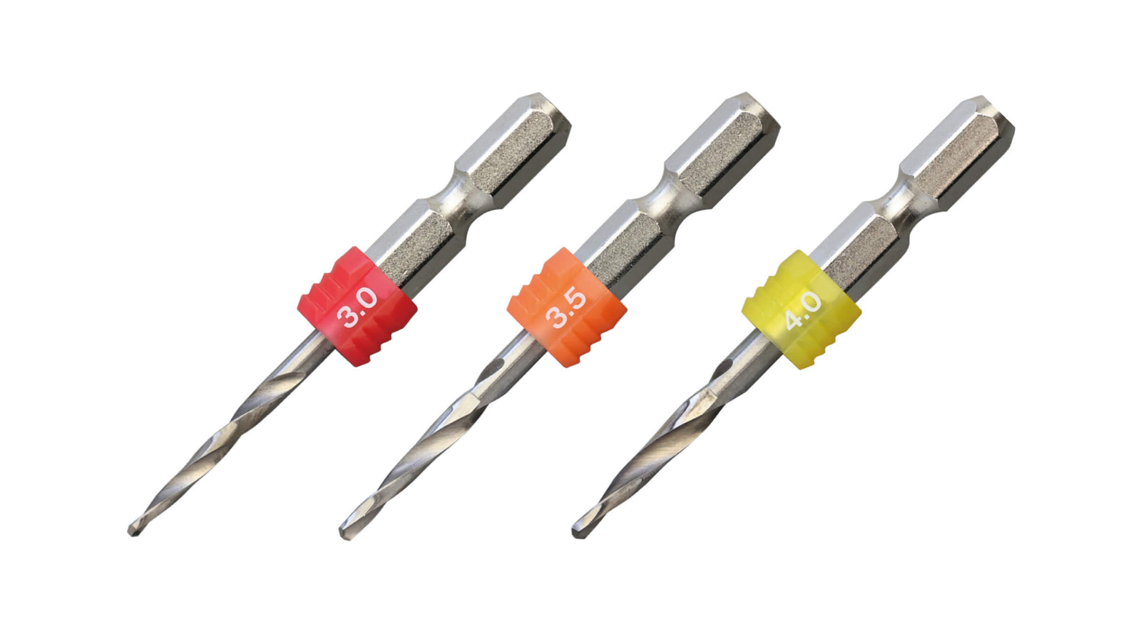 ANEX グリップ付下穴錐ショート 3本組　3.0mm3.5mm4.0mm【ANEX_AGKS3-3354】