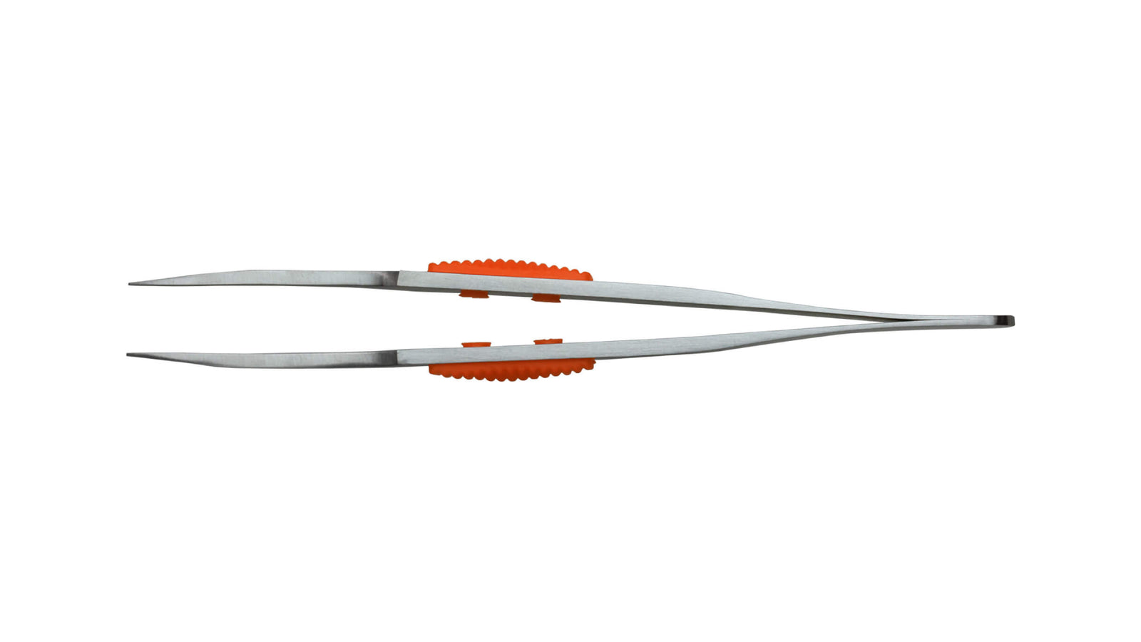 ANEX ラバーグリップ付　ステンレスピンセット　先丸型120ｍｍ　（SUS410） 【ANEX_211】