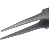 ANEX ラバーグリップ付　ステンレスピンセット　先丸型120ｍｍ　非粘着加工（SUS410） 【ANEX_226】 - thumb 2