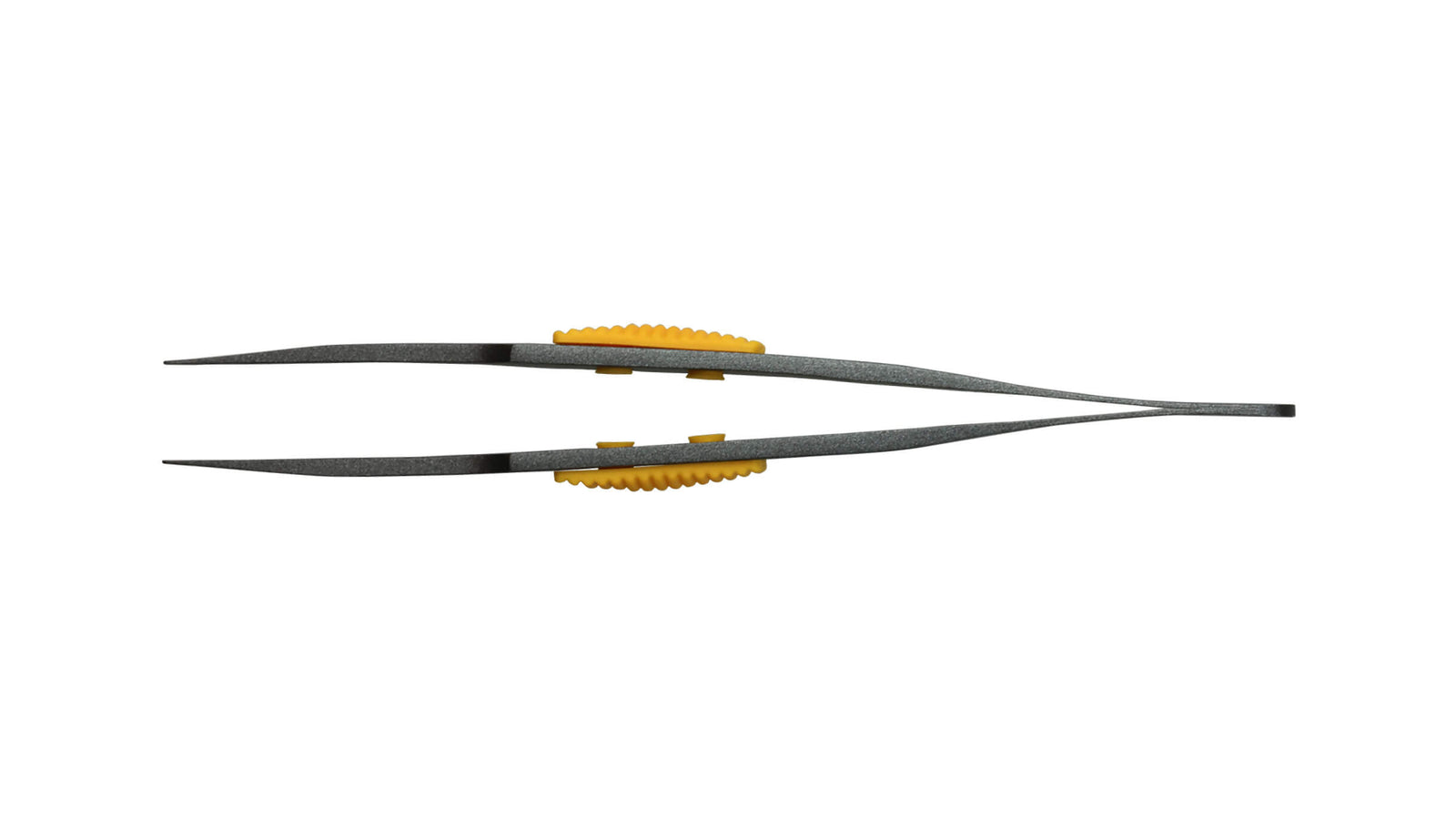 ANEX ラバーグリップ付　ステンレスピンセット　先丸型120ｍｍ　非粘着加工（SUS410） 【ANEX_226】