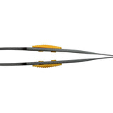 ANEX ラバーグリップ付　ステンレスピンセット　先丸型120ｍｍ　非粘着加工（SUS410） 【ANEX_226】 - thumb 4