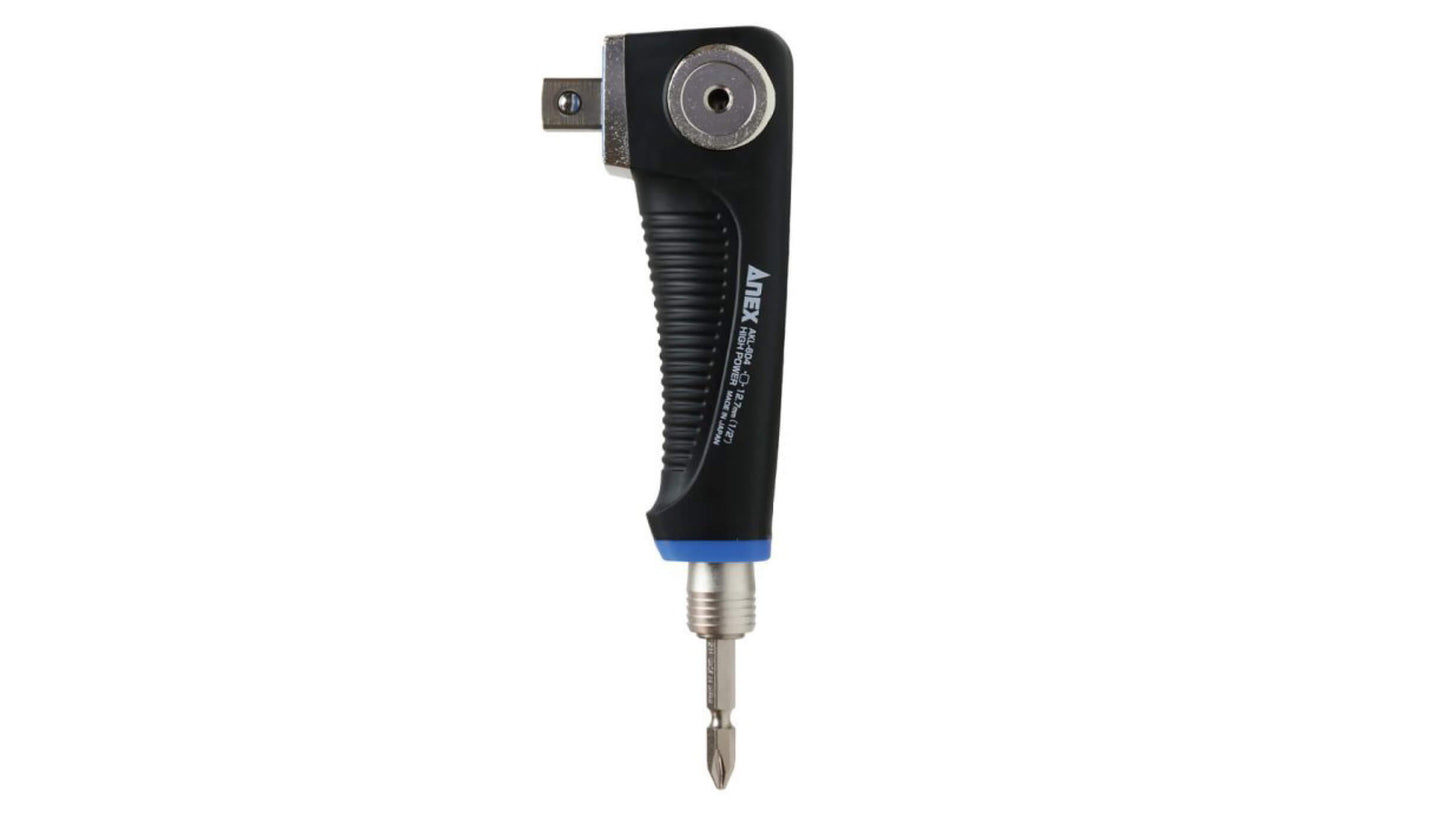 ANEX ソケット用　強靭L型アダプター　12.7mm（1/2”） 【ANEX_AKL-604】