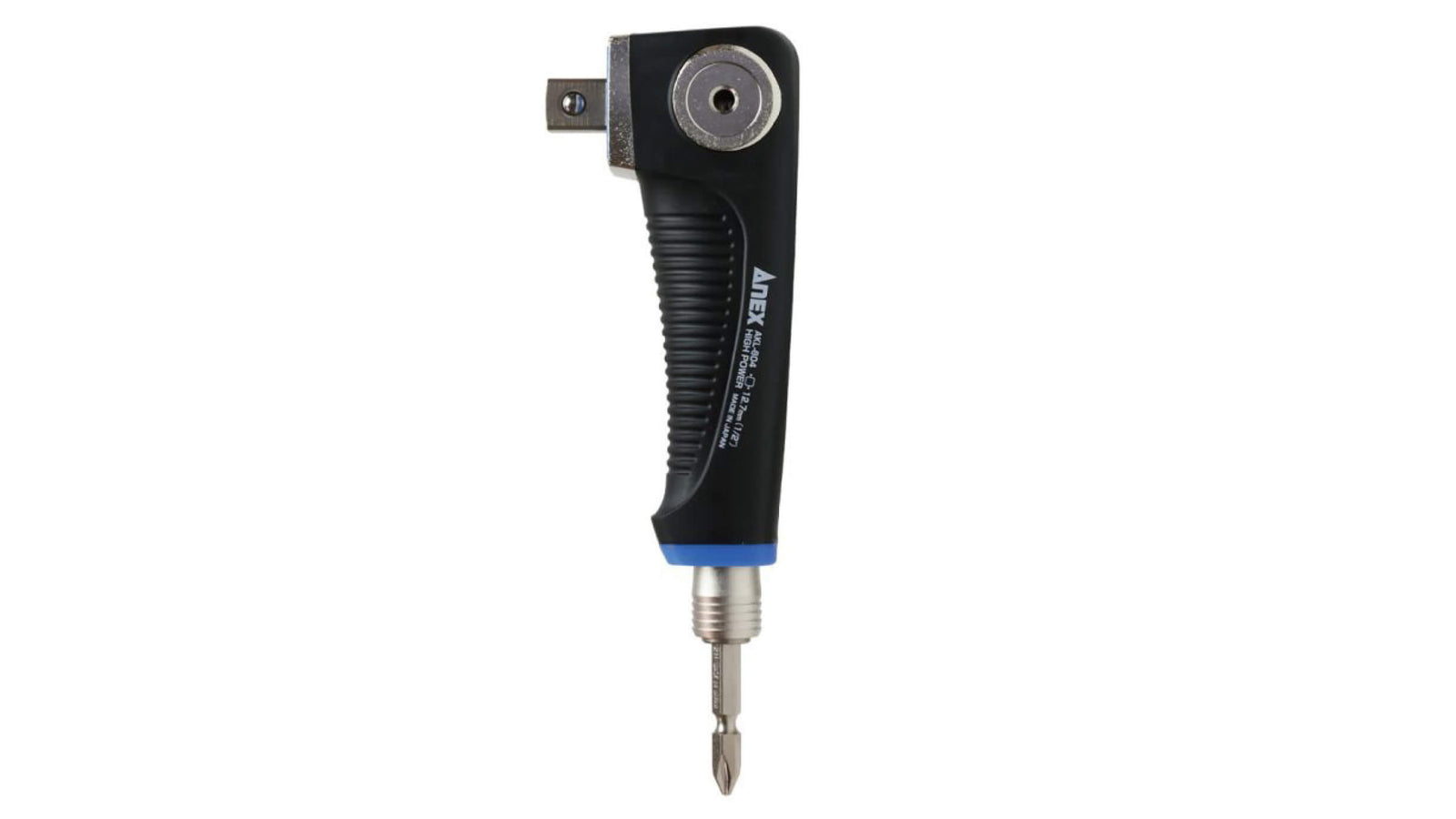 ANEX ソケット用　強靭L型アダプター　12.7mm（1/2”） 【ANEX_AKL-604】