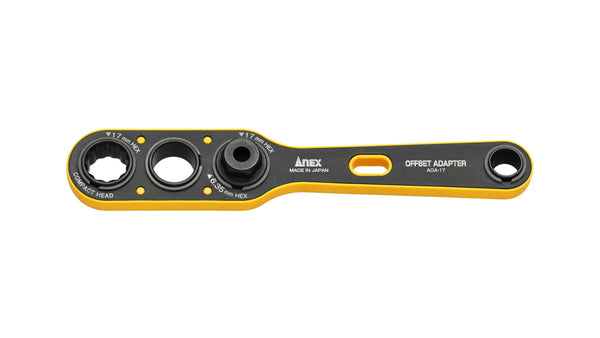 ANEX オフセットアダプター17ｍｍ 【ANEX_AOA-17】