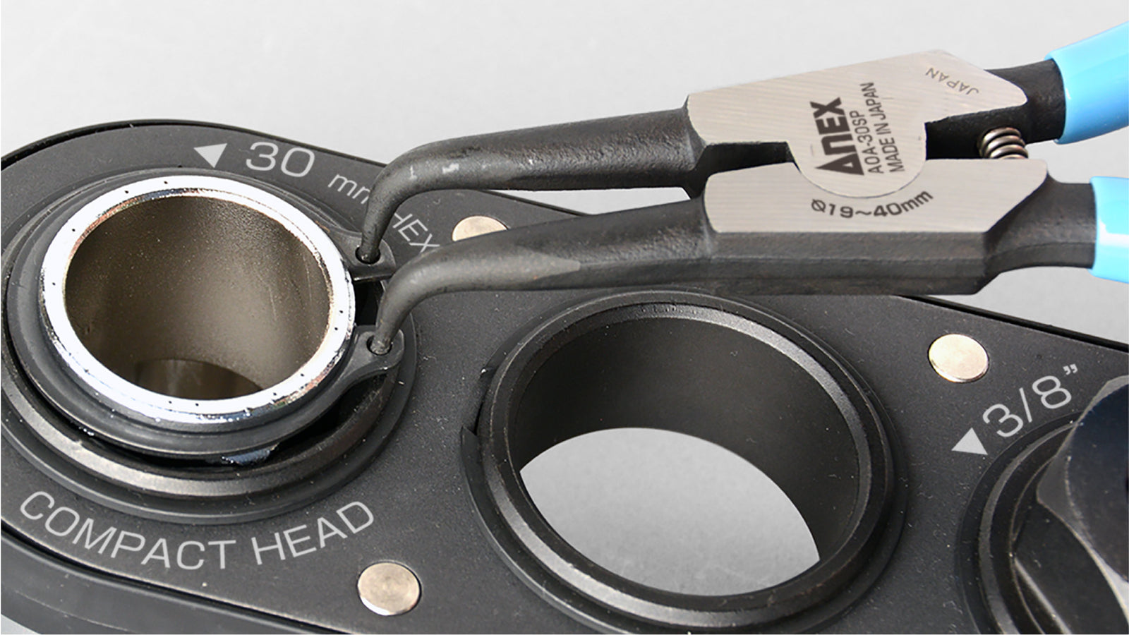 ANEX スナップリングプライヤー175mm 【ANEX_AOA-30SP】