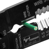 ツノダ 電工万能ペンチ（裸圧着端子用）230mm 【AP-03】 - thumb 4