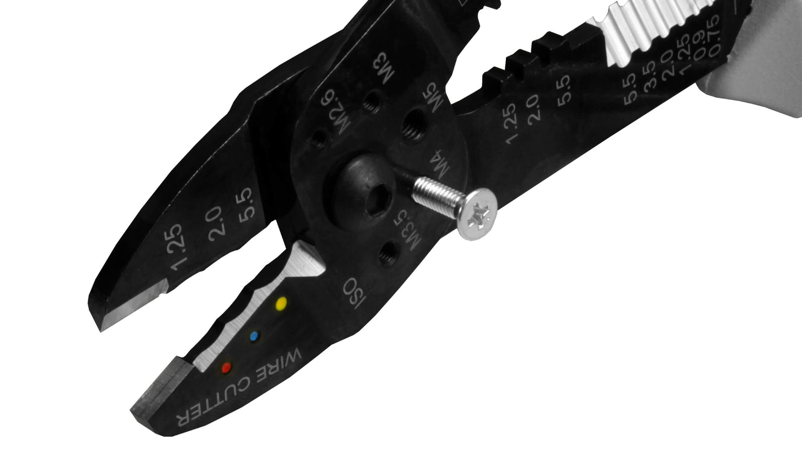 ツノダ 電工万能ペンチ（オープンバレル端子・絶縁圧着端子用）230mm 【AP-06】