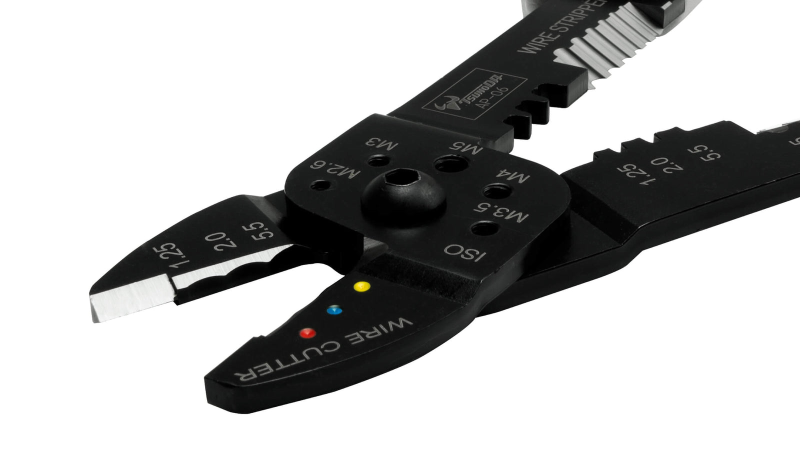 ツノダ 電工万能ペンチ（オープンバレル端子・絶縁圧着端子用）230mm 【AP-06】