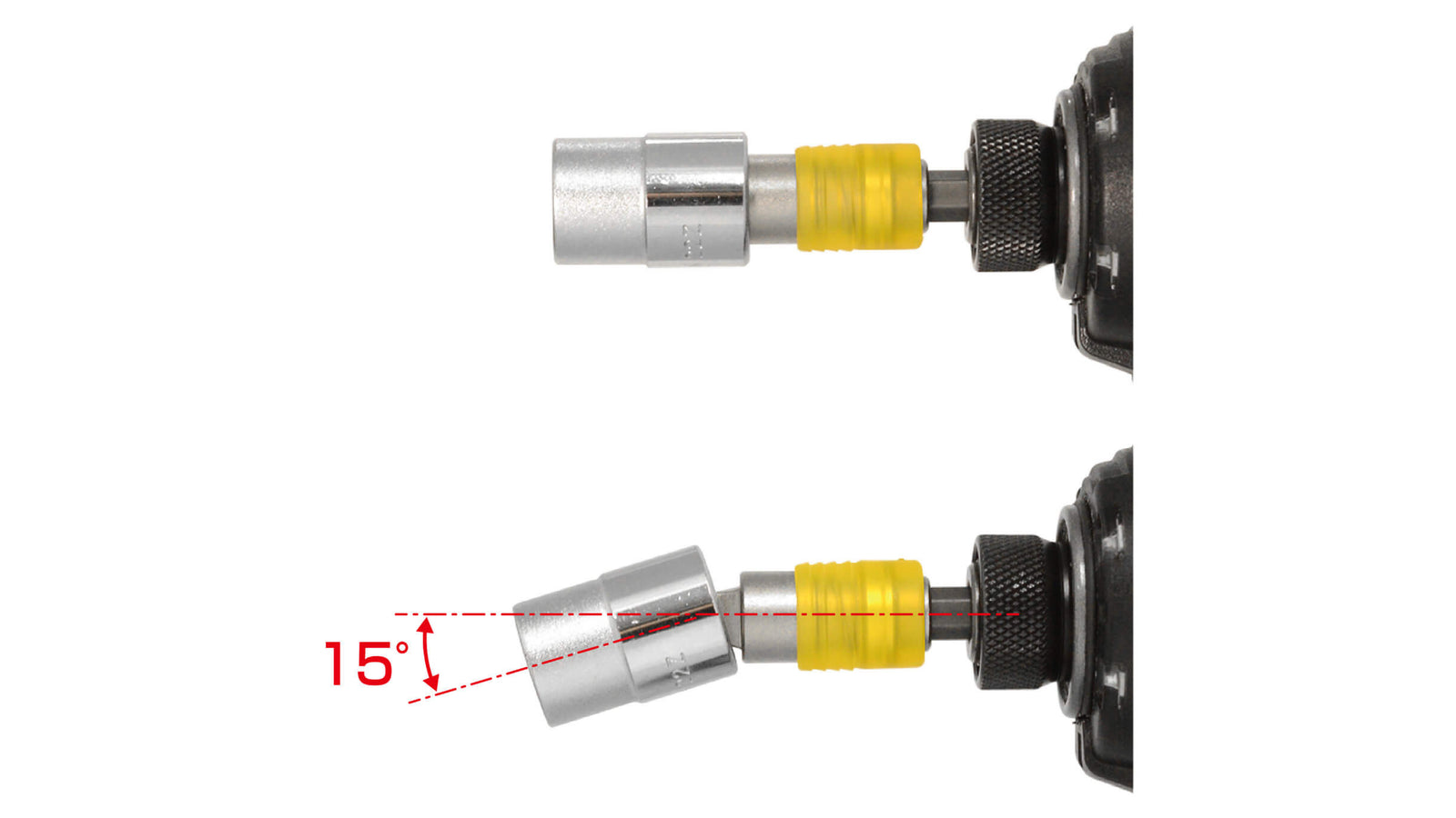 ANEX ビット交換式ソケットアダプター　9.52mm（3/8”） 【ANEX_ASAD-3E】