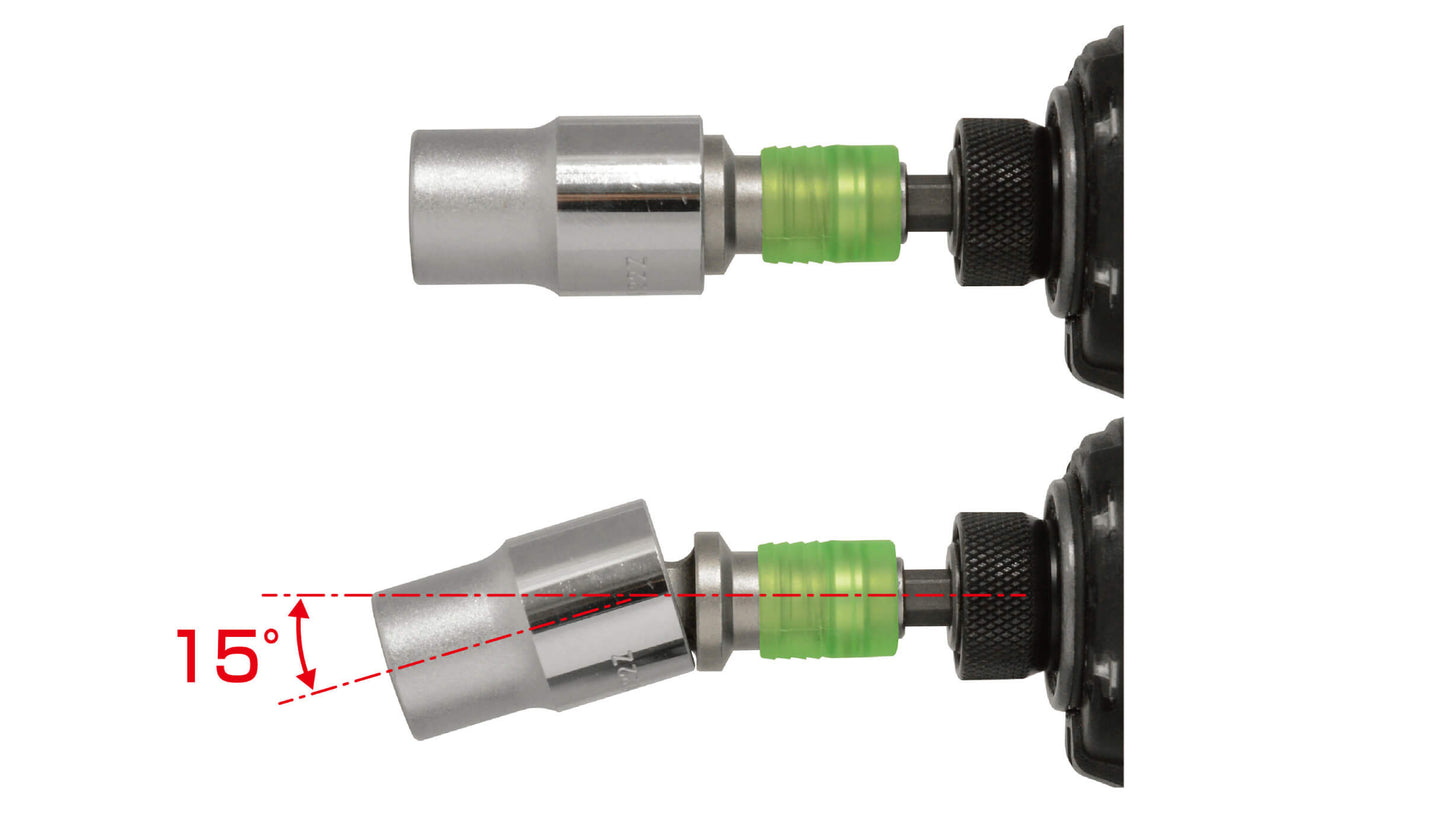 ANEX ビット交換式ソケットアダプター　12.7mm（1/2”） 【ANEX_ASAD-4E】