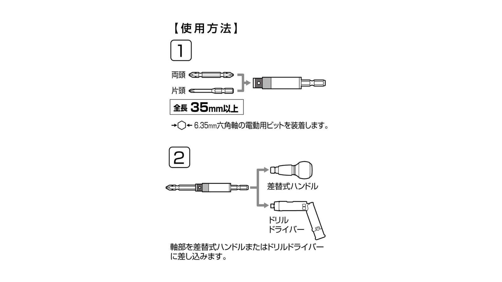 ANEX 電気工事用トルクアダプター　M3.5（設定トルク1.1 N・m） 【ANEX_ATA-M3.5】