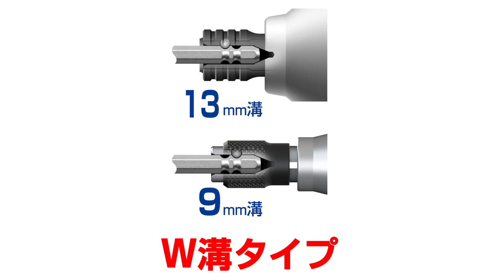 ANEX 絶縁ビット　1本組　＋1×100 【ANEX_AZM-1100】
