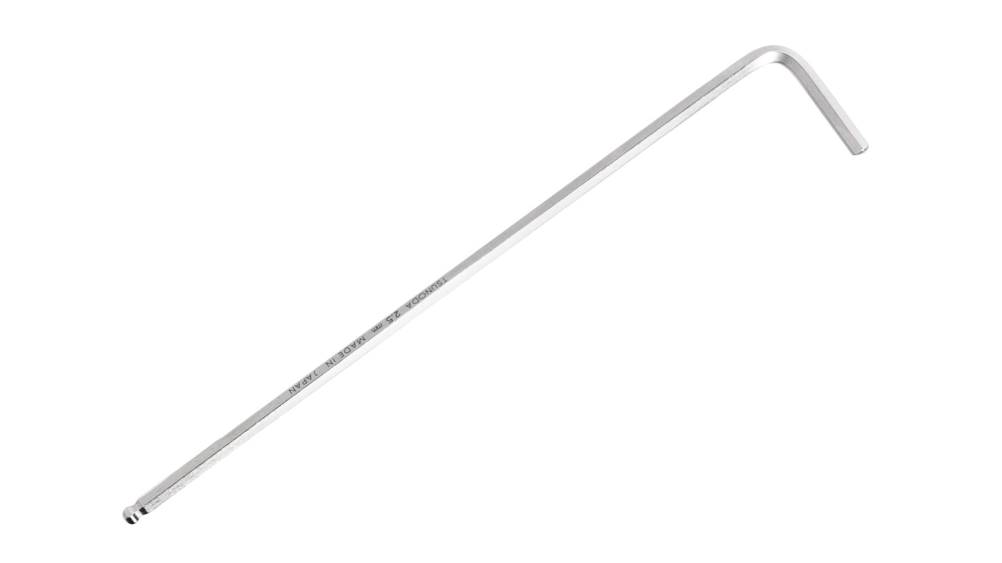 ツノダ ロングタイプボールポイント六角棒レンチ（2.5mm） 【BL- 25】