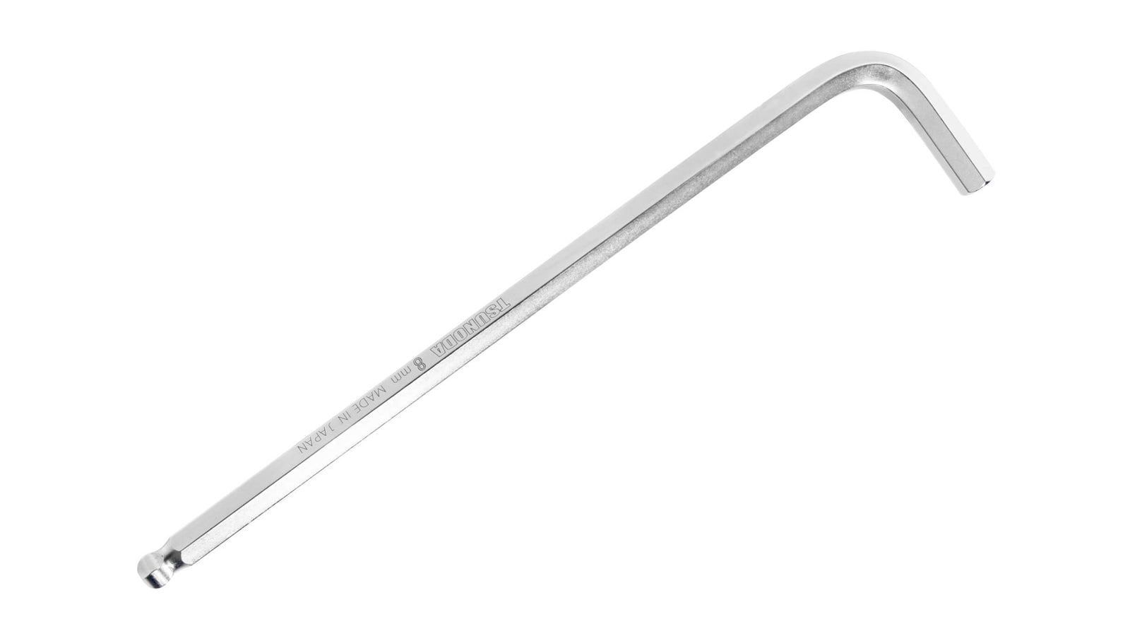 ツノダ ロングタイプボールポイント六角棒レンチ（8.0mm） 【BL- 80】