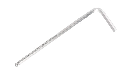 ツノダ 標準タイプボールポイント六角棒レンチ（2.5mm） 【BS-25】