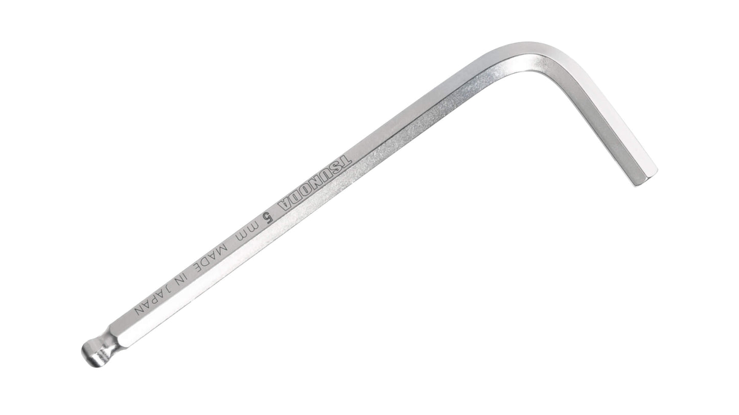 ツノダ 標準タイプボールポイント六角棒レンチ（5.0mm） 【BS-50】