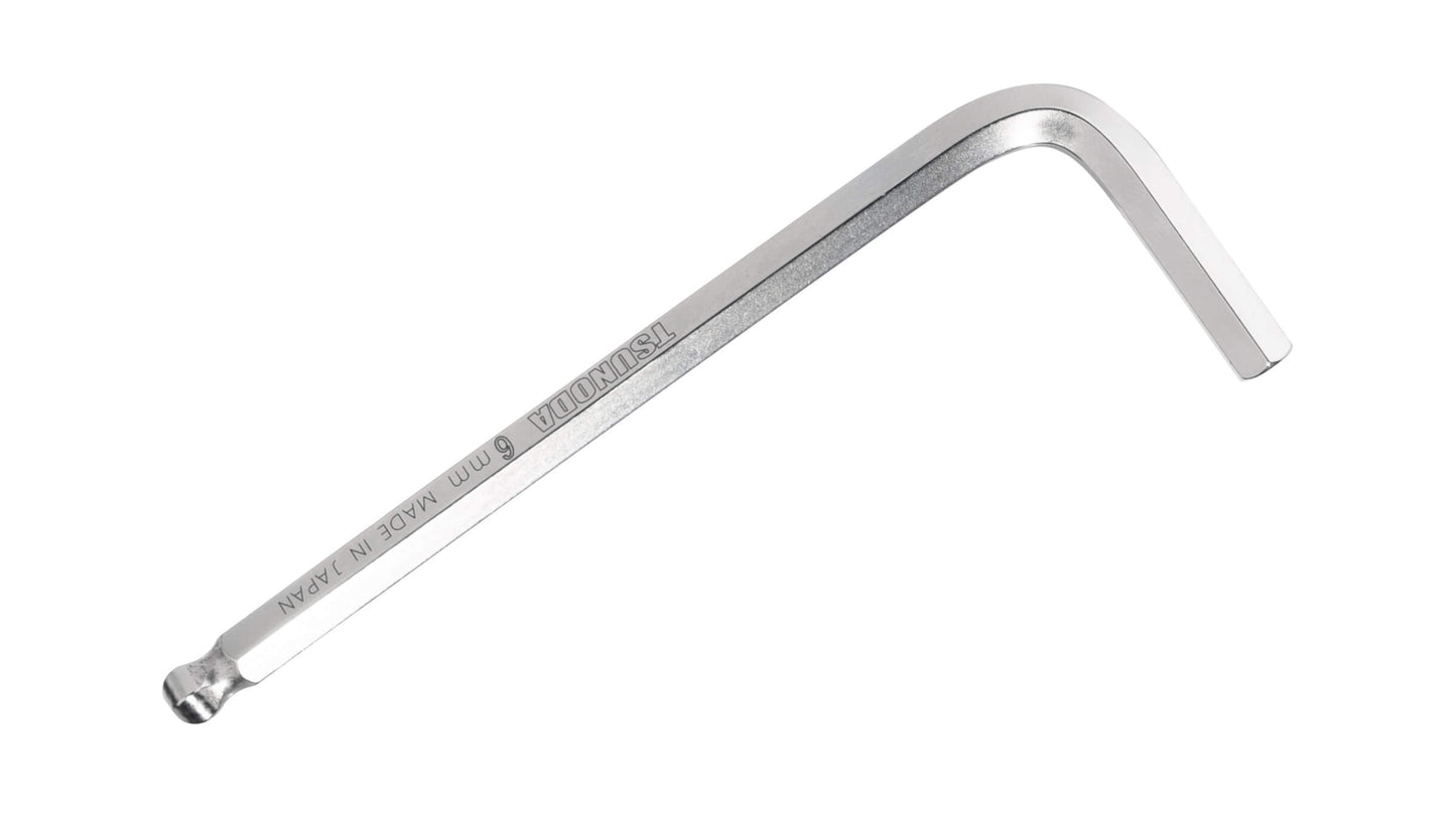 ツノダ 標準タイプボールポイント六角棒レンチ（6.0mm） 【BS-60】