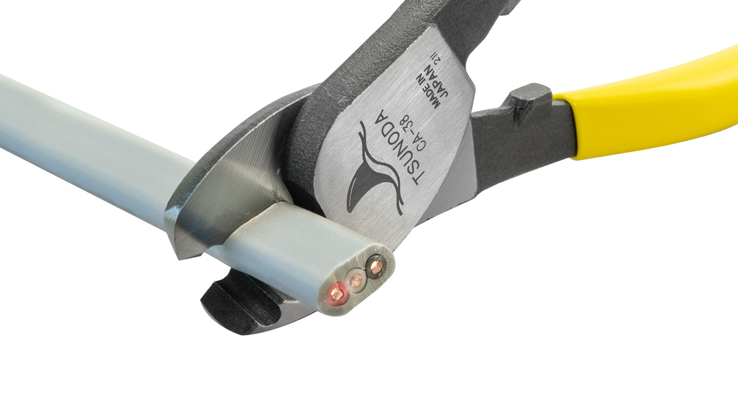 ツノダ イエローシャーク38（ケーブルカッター）200mm 【CA-38】