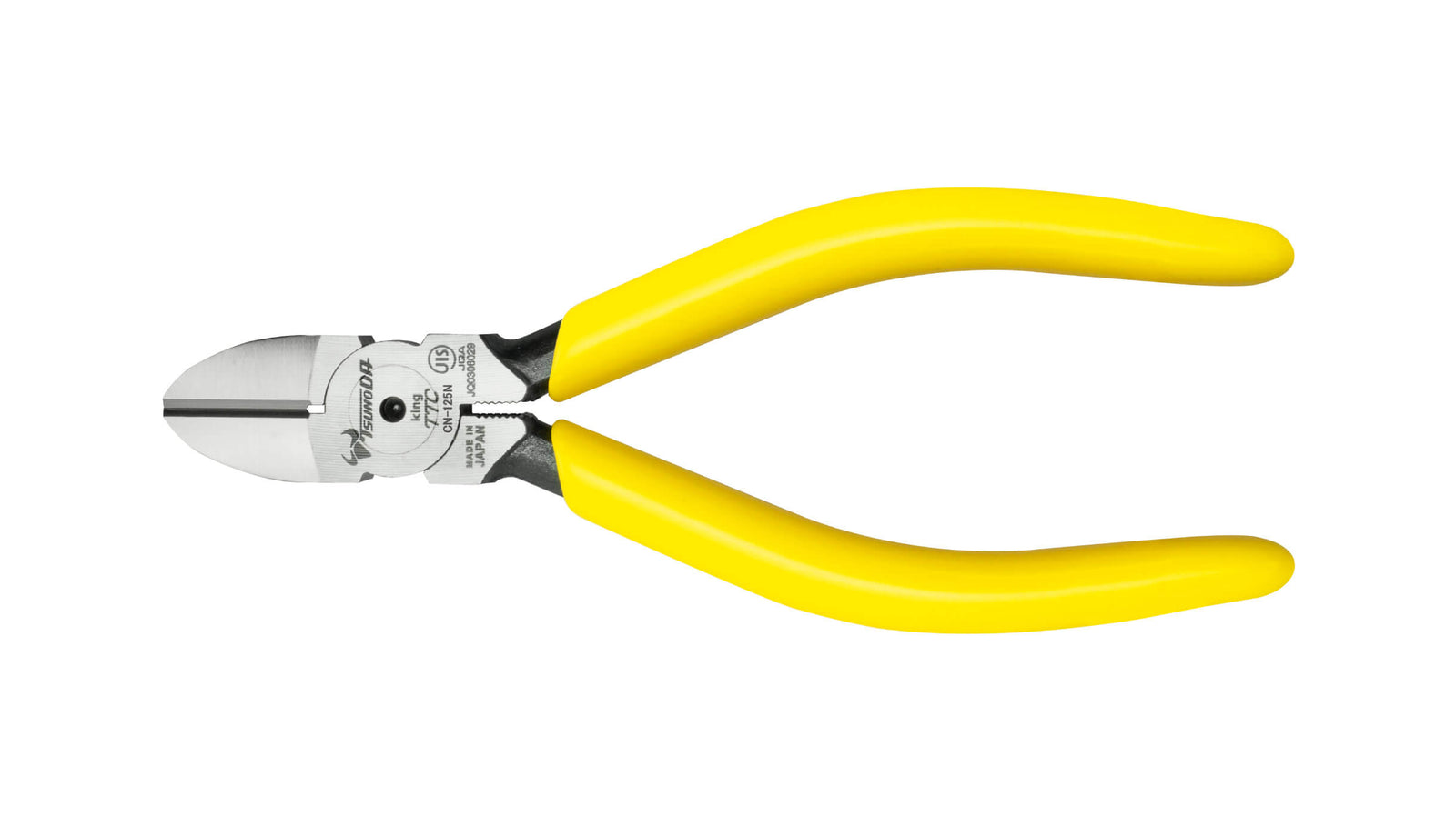 ツノダ 強力ニッパー 刃穴なし（JIS）125mm 【CN-125N】