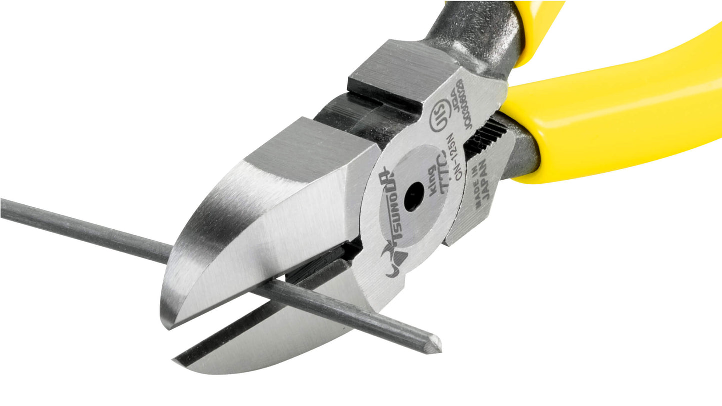 ツノダ 強力ニッパー 刃穴なし（JIS）125mm 【CN-125N】