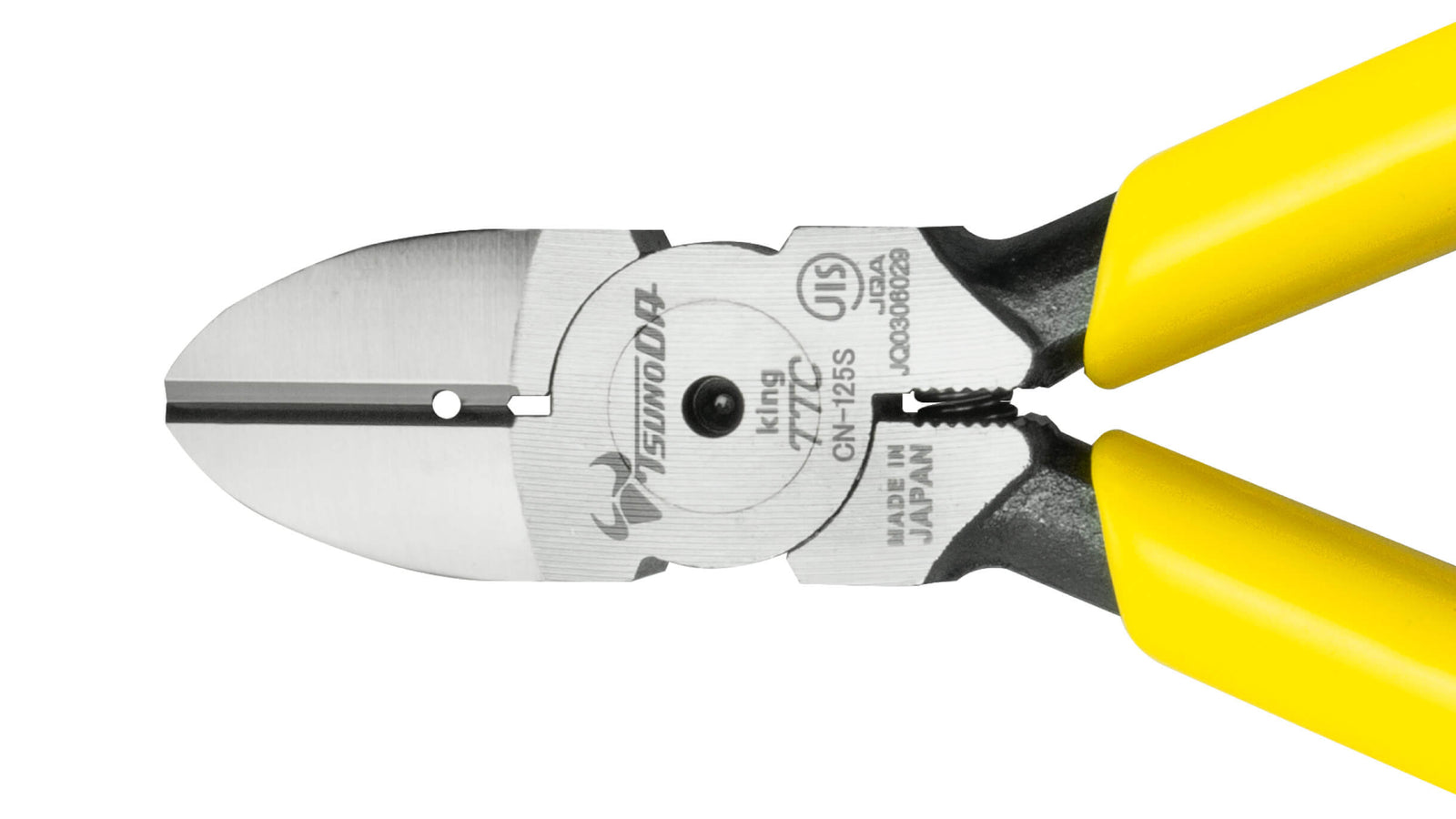 ツノダ 強力ニッパー バネ付（JIS）125mm 【CN-125S】