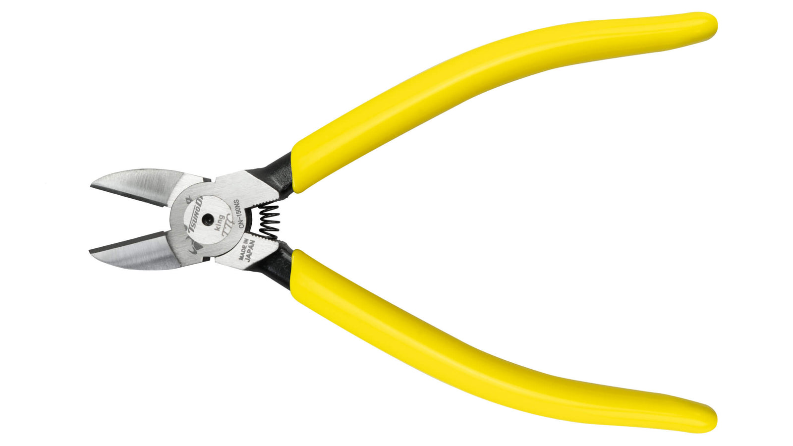 ツノダ 強力ニッパー 刃穴なし バネ付 150mm 【CN-150NS】