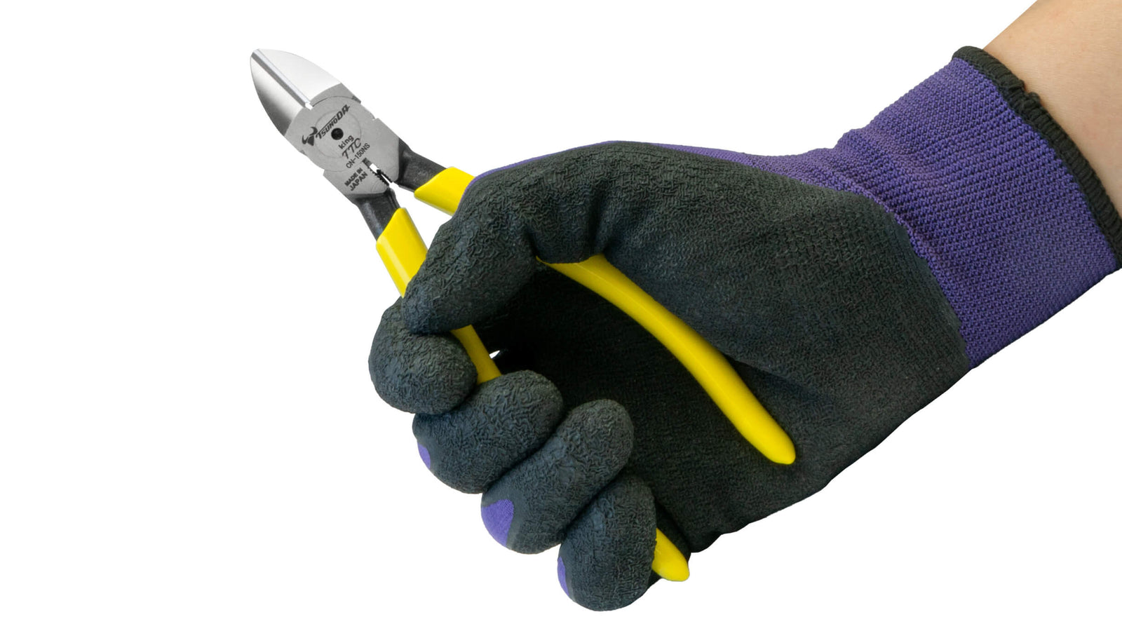 ツノダ 強力ニッパー 刃穴なし バネ付 150mm 【CN-150NS】