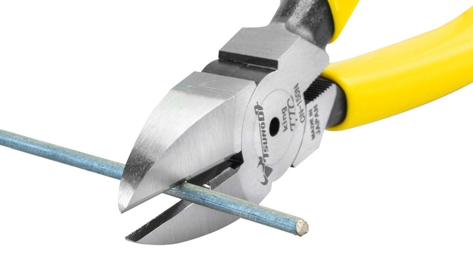 ツノダ 強力ニッパー 刃穴なし 150mm 【CN-150N】