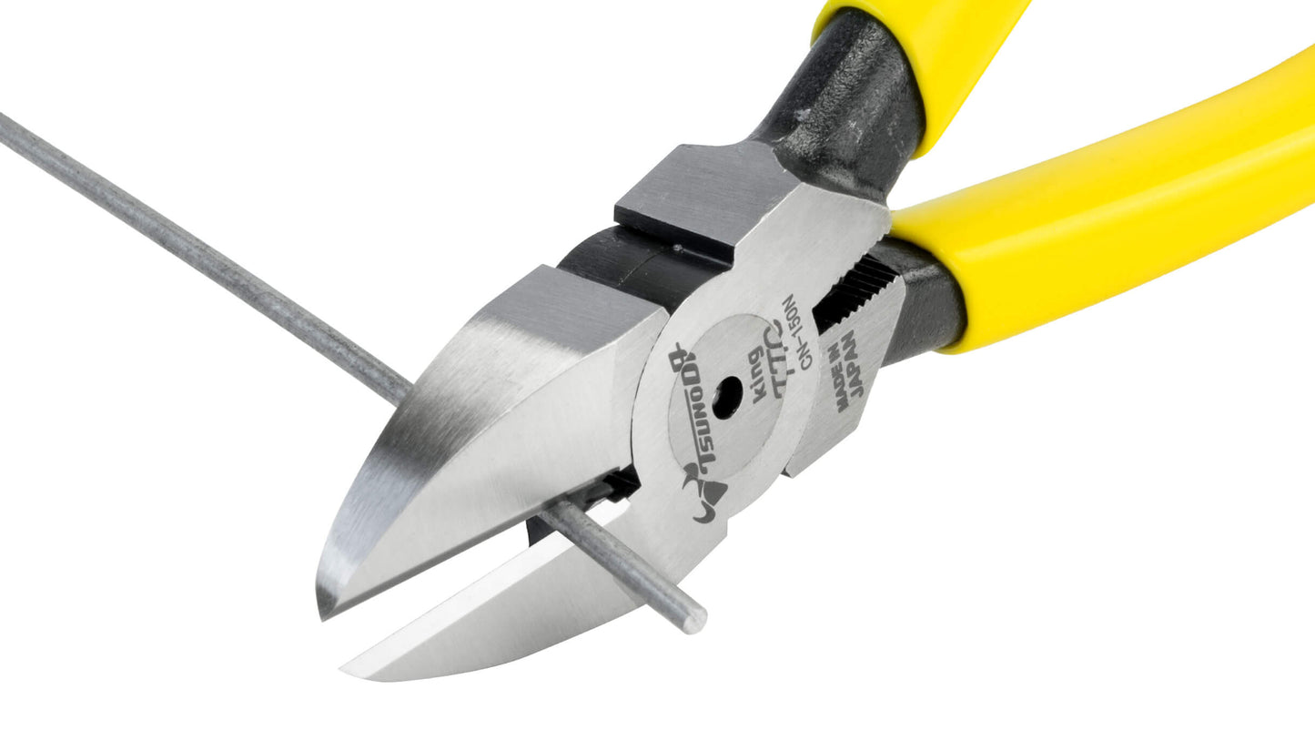 ツノダ 強力ニッパー 刃穴なし 150mm 【CN-150N】