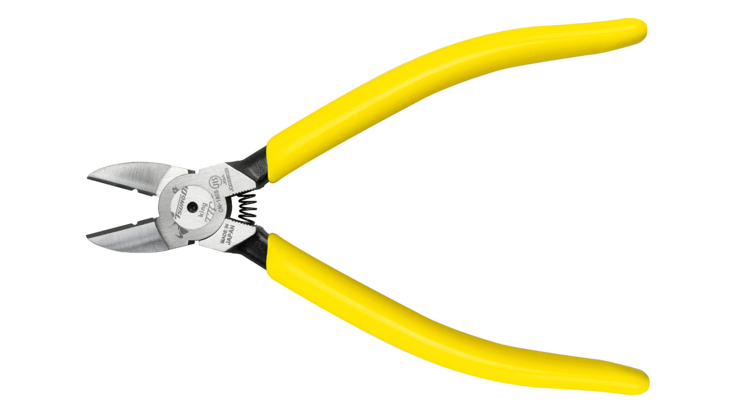 ツノダ 強力ニッパー バネ付（JIS）150mm 【CN-150S】