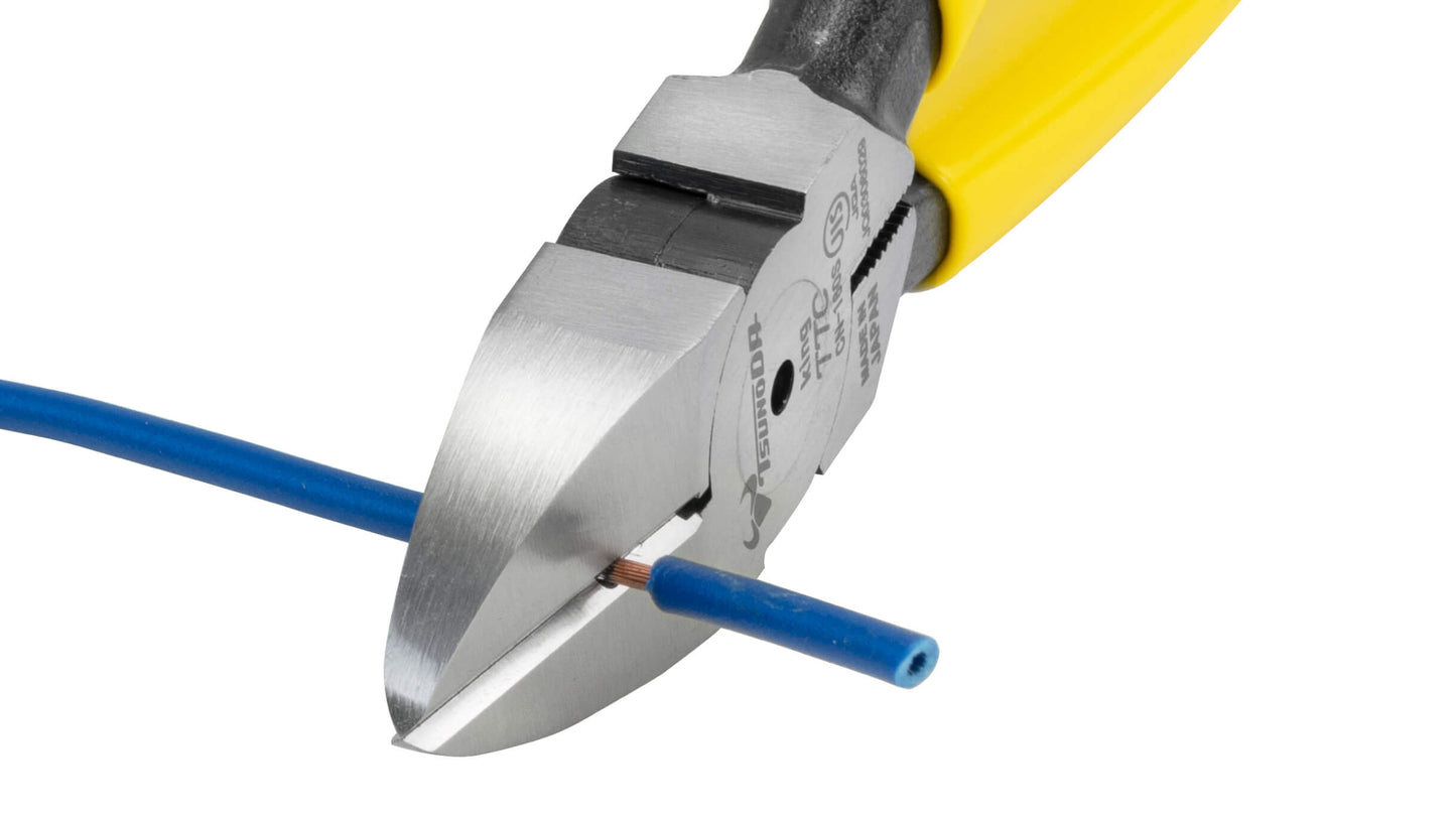 ツノダ 強力ニッパー バネ付（JIS）150mm 【CN-150S】